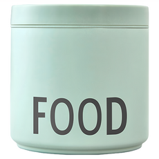 DESIGN LETTERS 不鏽鋼保溫餐盒 520ml-灰綠色, 1個