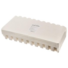 comet 寵物用巧拼地墊 20片 + 防滑墊, 白色, 1組