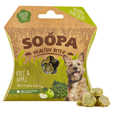 SOOPA 舒趴 生機狗點心 營養嘴嚼錠, 羽衣甘藍蘋果, 50g, 1包