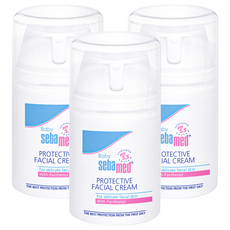施巴嬰兒全效柔護面霜 含維生素B5, 50ml, 3瓶