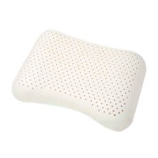 LoveCity 寢城之戀 泰國100%天然乳膠 防蹣抗菌 人體工學乳膠枕(護頸支撐型/1顆), 白色, 1入