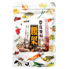 元氣家 烘焙帶皮鹽焗腰果, 200g, 1包