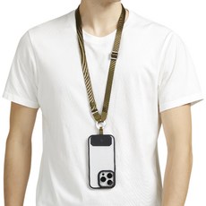 LOJEL ILOJ 手機背帶式掛繩 EDC-NS, 橄欖綠, 1條