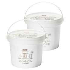 室翲香 小蘇打粉 天然礦物質成分 安全無毒 環保不刺激 食品用洗潔劑, 2kg, 2桶