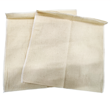 粉彩小兔 料理袋(中) 棉質 2入裝, 30 x 30cm, 1包