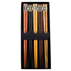 田中箸店 天然竹筷組 225mm 木頭筷子, 5色, 1組