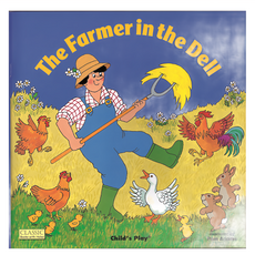 Child's Play Jybooks 英文童書 Nobuyoung The Farmer in the Dell 平裝書 + CD