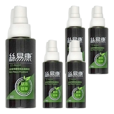 台塩生技 絲易康60植萃養髮液，草本精華, 60ml, 5件