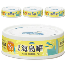 BLUE BAY 倍力 海島貓咪主食罐 鬼頭刀燉牛, 壓力緩解/安撫情緒/注意力集中, 80g, 4罐