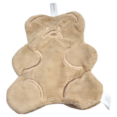 沐慕家居 小熊軟糖造型擦手巾-淺棕, 1條