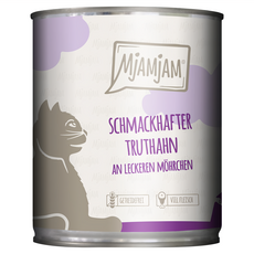 MjAMjAM 魔力喵 鮮肉主食貓罐, 火雞 + 胡蘿蔔, 800g, 1罐