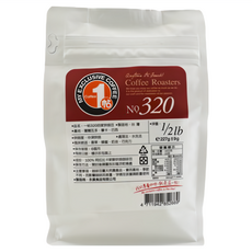 一帖咖啡 NO.320 自家烘培豆, 咖啡豆(無研磨), 227g, 1包