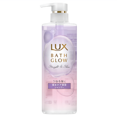 LUX 麗仕 Bath Glow 亮澤保水洗髮精 毛躁髮專用, 490g, 1瓶