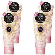 MA CHERIE 瑪宣妮Hair Jelly EX 順滑直髮造型凍 柔順直髮 告別毛躁 珍珠蜂蜜精華, 100g, 4條