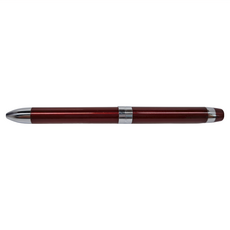 O.B. 歐布德 PENAC 日本高級筆 1102-09 0.7藍紅芯 + 0.5自動鉛筆 烤漆紅, 0.7mm + 0.5mm, 1支