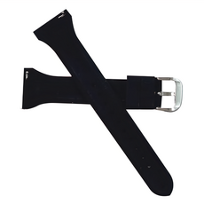 Apollo Life 阿波羅 小蠻腰系列矽膠錶帶 適用於阿波羅手錶及華為、華米等, 通用型22mm, 黑色, 1個