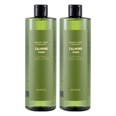 eunyul 綠茶籽舒緩化妝水, 500ml, 2瓶