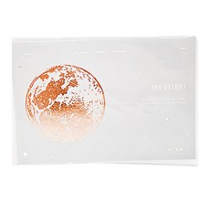 德德小品集 萬用卡-如夢,宇宙星空設計,適用於各種場合,附信封, 1入