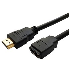 HDMI 2.0版4K公對母延長線 1m, 10202002, 1條