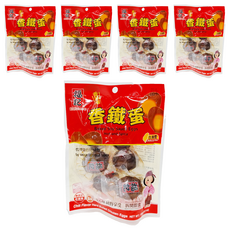 福記 香鐵蛋 辣味雞蛋 台灣產 即食食品, 6顆, 5袋