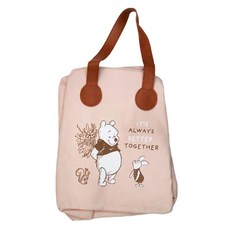 Disney 迪士尼 森林維尼手提大保溫袋 DSM-SJL1238, 櫻粉色, 1個