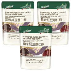 健康時代 紫米紅豆薏仁飲 有糖, 30g, 10包, 3袋
