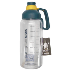 AWANA Tritan彈蓋吸管水瓶 CL-1800, 顏色隨機, 1.8L, 1個
