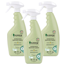 PiPPER STANDARD 沛柏 浴廁清潔劑 強效 天然, 400ml, 3瓶