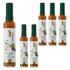陳稼莊 百香果原汁 無加糖, 250ml, 6瓶