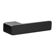 極簡風磁吸方柄門把鎖 隱藏鎖孔款 鋅合金材質 適用門厚35-50mm 適用於廚房/臥室/廁所, 1個