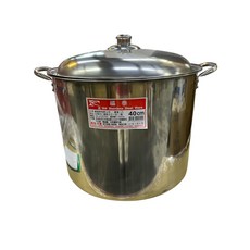 福泰 304高鍋, 40cm, 銀色, 1個