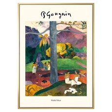 菠蘿選畫所 保羅・高更 昔日時光 AVAR3442G, 金色