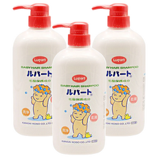 Lupart 嬰兒酵素洗髮精, 500ml, 3瓶
