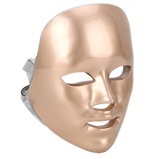 Panatec 沛莉緹 法老王七彩 LED 光子美容面罩, 7色光, USB充電式, K-539, 金色