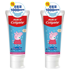 Colgate 高露潔 兒童牙膏 含氟健齒凝露 款式隨機, 90g, 2條