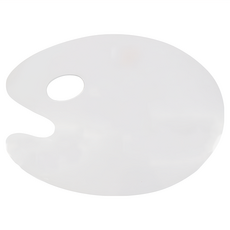 Mont Marte 蒙瑪特 壓克力調色盤 白色 9x12英吋, 1個, 無間格