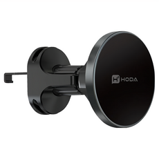 HODA 好貼 車用出風口磁吸手機架 支持MagSafe, 鈦黑色, 1個