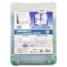 LOGOS 倍速凍結超凍煤 XL 冰點下包裝，冷凍時間約一半，零下溫度持續時間增加16%, 1個