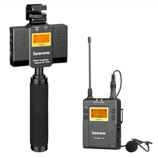 Saramonic 楓笛 UwMic9 Kit12 無線麥克風混音套組 SP-RX9+TX9 一對一無線收音, 1組