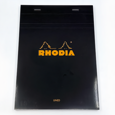 RHODIA 法國 N度16 上翻筆記本, 148mmx210mm A5 橫線內頁 (16609), 80 gsm, 80張, 黑色, 1本