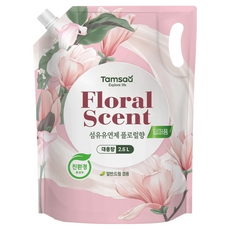Tamsaa 衣物柔軟精 花香 補充包 2.6L, 1包