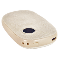 FJ 單雙面六檔調溫暖手寶, YT5, 米白色