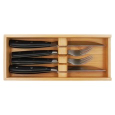 Rosle 牛排刀叉組 2入組，尺寸:23.4cm, 材質:18/10不鏽鋼、塑料, 刀 + 叉, 25146, 1組