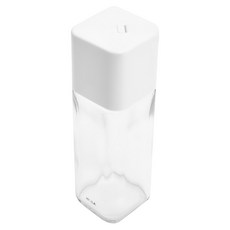 HOLA 和樂家居 自動開啟調味瓶 4.5 x 4.5 x 15cm 白色, 170ml, 1個