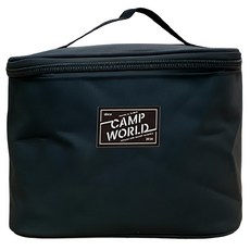 逐露天下 電暖器收納袋 防潑水 耐磨耐用 聚酯纖維製造 雙向拉鍊設計, 黑色, 1個