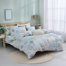 Blue Cat 藍貓 銀離子抗菌薄被套, 拾光之旅