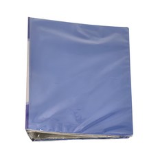 SUANDER 雙德文具 A4主色板資料簿 附盒 SD100A+C-3 100入, 藍色, 1盒