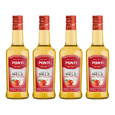 PONTI 蘋果醋 500ml, 義大利產, 酸度5%, 4瓶