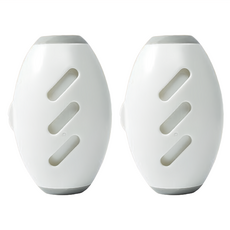 毛皇上 水洗黏毛滾球, 白色, 2個