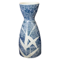 幸山竹花德利壺 - 日本製陶瓷酒壺, 1個